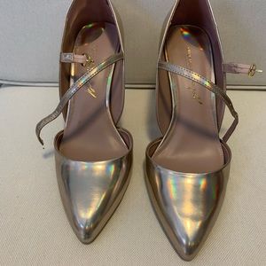 Silver Mary Jane by Christian Soriano for Payless